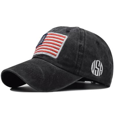 China US Flag American Flag USA COMMON Tactical Military Unisex Sports Hat Hip Hop Cotton Dad Army Men Hat Baseball Outdoor Hats for sale