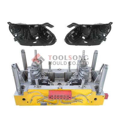 China Plastic Injection Mold Making Car Transparent Headlights Led Front Head Lamp Plastic Injection Headlight Taizhou Mold for sale