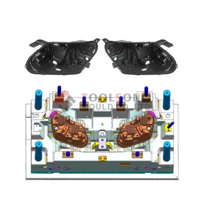 China Plastic Injection Mold Making Car Transparent Experienced Plastic Injection Headlight Mold Hot Runner Mold Supplier Taizhou for sale