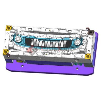 China Plastic Injection Mold Making Car Customized Spare Part Mold Front Grille Mold For Plastic Injection Mold China Supplier for sale