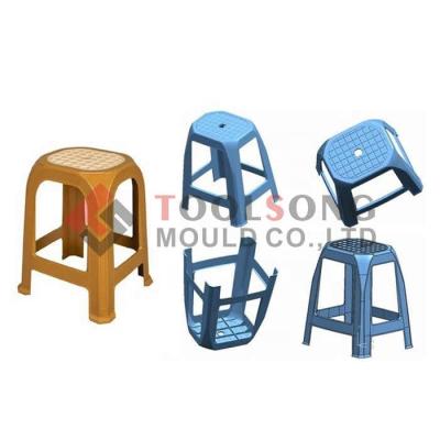 China Customized plastic household precision mold plastic injection stool mold supplier china production for sale