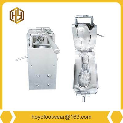 China Long Life SINGLE PU /DOUBLE DENSITY SINGLE SLIPPER SHOE MOLD FOR PU POURING MACHINE for sale