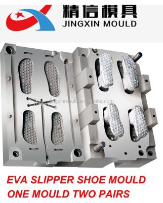 China To produce different type EVA slippers EVA SLIPPER INJECTION SHOE SINGLE MOLD PLASTIC INJECTION MOLDING for sale