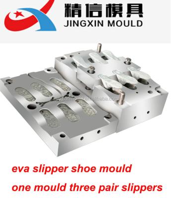 China To produce different type EVA slippers EVA INJECTION SLIPPER SHOE MOLD PLASTIC INJECTION MOLD for sale