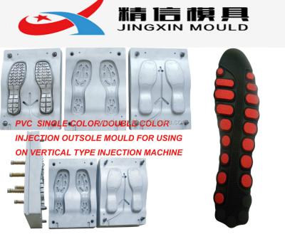 China To produce different type Eva slippers MAKE SINGLE/DOUBLE COLOR PVC INJECTION SHOE SINGLE MOLD PLASTIC INJECTION MOLD for sale