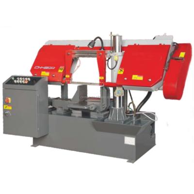 China Metal Cutting Band Saw Ch Series Semi Automatic Double Column Band Saw Machine Stable And Reliable High Precision Saw Machine for sale