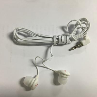 China Factory Sale Disposable Cheap Headphones Earbuds Comfortable Wearing Colorful Earphone for sale