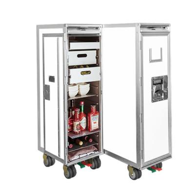 China Tools Aviation Airline Inflight Aircraft Meal Catering Cart Or Trolley for sale