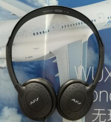 China Whole headband sale OEM earphone with cheap price used for airline economy class disposable headset for sale