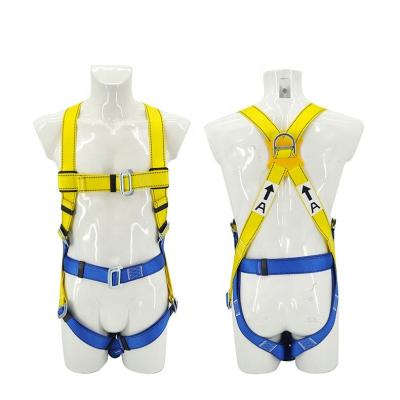 China Fall Protection Equipment Fall Protection Adjustable Full Body Safety Lightweight Harness Belt for sale