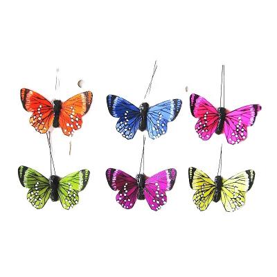 China FOAM Artificial Feather Butterflies Home Wedding Decoration for sale