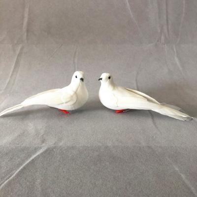 China FOAM small white feather doves for weddings for sale