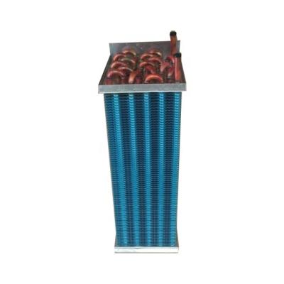 China Type Heater Parts Copper Tube Fin Vaporizer Capacitor For Refrigerator for sale