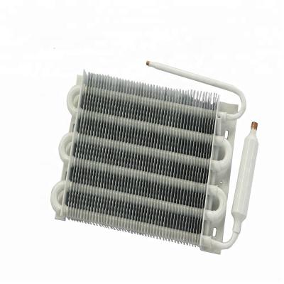 China Heater Parts 7mm aluminum tube fin condenser, used for automobile air conditioning heat dissipation for sale