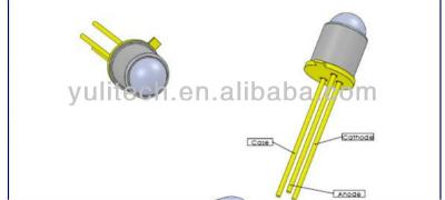 China 310nm 315nm 320nm LED TO-18 UV with ball lens YLUV-315 for sale