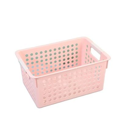 China Customized Viable Cost Effective Plastic Toys Books Small Snack Storage Basket for sale