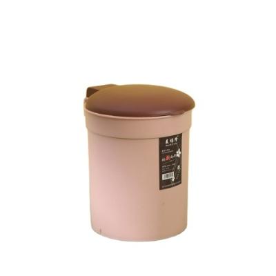 China Viable discount price customized shape beautiful bright color plastic trash can for kitchen for sale