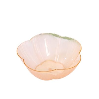 China Factory direct sale viable personalized personalization home decoration PET fruit dish creative transparent dish for sale