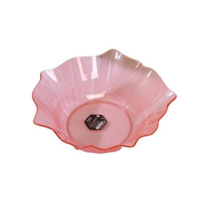 China Sustainable Hot Sale Accept Custom Made European Style Decorations PET Fruit Dish With Stand for sale