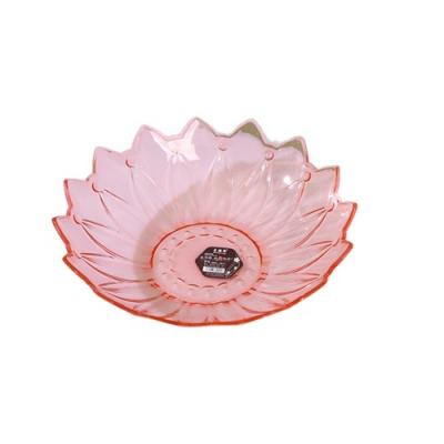 China Sustainable Proper Customization Durable Luxury Transparent Elegant PET Fruit Dish for sale