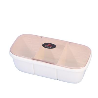 China Factory viable wholesale customized transparent multifunctional plastic seasoning storage box for sale