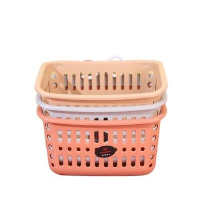 China Factory Price Viable Bright Color China Storage Basket Plastic Hanging Storage Box For Kitchen for sale