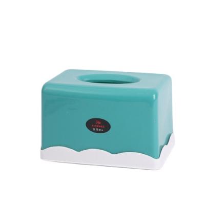 China New Arrival OEM Simple Table Decoration And Accessories Candy Color Tissue Cover Box Set for sale