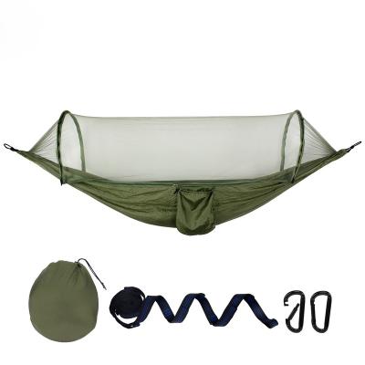 China 2021 New Durable Lightweight Anti-mosquito Camping Hammock for sale