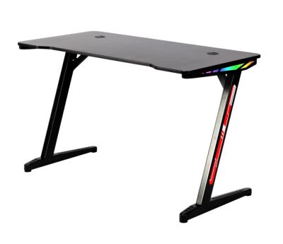 China Other Wholesale Custom Ergonomic Quality Computer Gaming Desk Best Gaming Metal Desk Black Computer Gaming Desk for sale