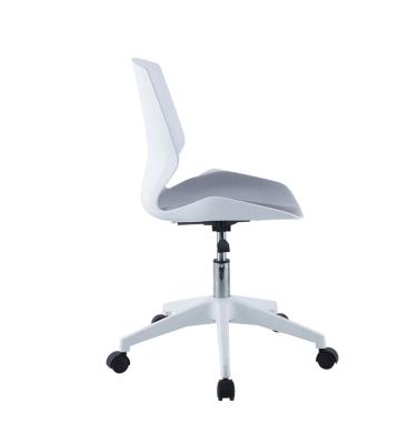 China High quality swivel (height) bookcase office armless adjustable rolling plastic chair fashion good prices for sale