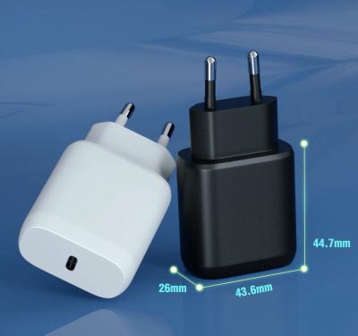 China High Speed ​​Single Type-C PD3.0 20W Super Fast Wall Charger Power Adapter With KC CE Cb RoHS ERP Certificate for sale