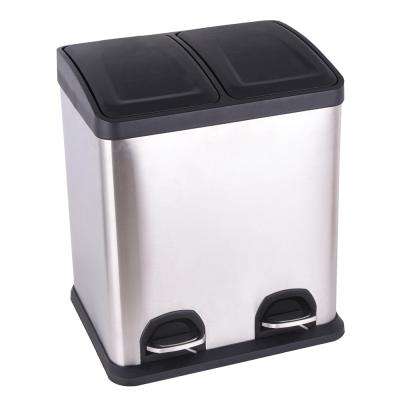 China Large Size Newly Sustainable Design Standard Recycle Bins For Indoor Dining Room for sale