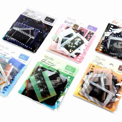 China Vinyl Printed Custom Private Packing Portable Packaging Label Waterproof Die Cut Stickers for sale