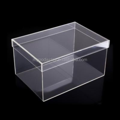 China Wholesale Mall / Shop Guangdong Acrylic Shoes Display Box For Advertising for sale