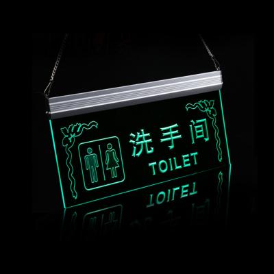 China Luxury/Durable/High Gloss/Full Printing/Luminous Custom Ceiling Hanging LED Sign Illuminated Edge Acrylic PMMA Lit Sign Acrylic Led Sign for sale