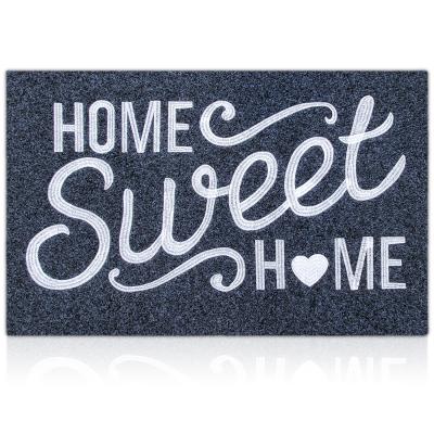 China Minimalist Indoor Outdoor Mat Non Slip Abosrb Super Soft Home Durable Mud Blanket Easy Clean Entrance Resistant Door Mat for sale