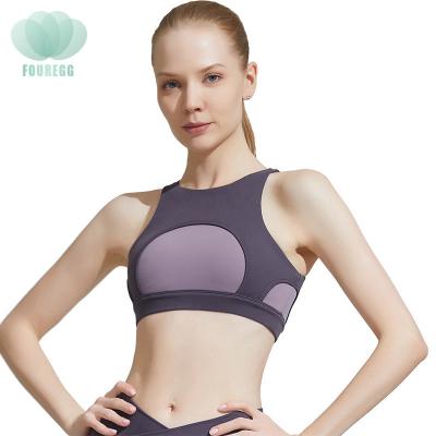 China Custom Logo Women's Fashion Sports Yoga Full Body Yoga Vest Seamless Sexy Women Sports Bra Workout Vest Women Wrapped Bra Breathable Vest for sale