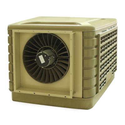 China 100-150 sqm desert plastic water evaporative air cooler selling in middle east for sale