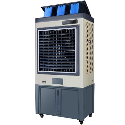 China Outdoor Floor Standing Portable 3 Gear Air Cooler With Evaporative Cooling System for sale