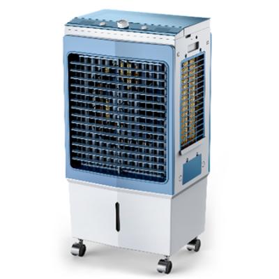 China Air Desert Air Cooler Outdoor Blue Portable Evaporative Cooler Personal Air Conditioner for sale