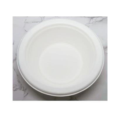 China Contemporary Disposable Sugarcane / Bagasse Bagasse Round Food Salad Bowl With Cover Square Bowl Biodegradable for sale