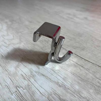 China Supermarket exhibition display slatwall hook metal J shape hanger hook for PVC board, small J hook for sale