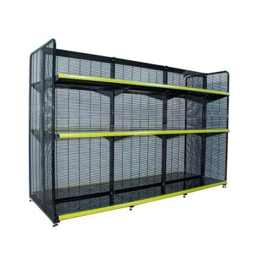 China 2021 hot sale corrosion protection metal supermarket shelf with good quality for sale