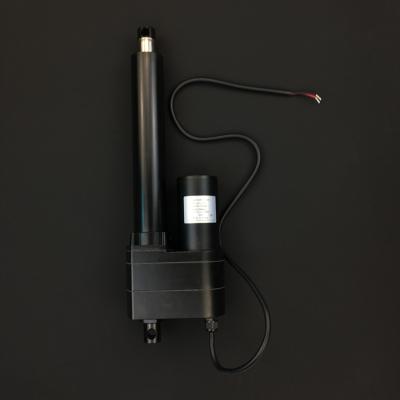 China 12V 80mm/s 500N Waterproof High Speed ​​Industrial Electric Linear Actuator for sale