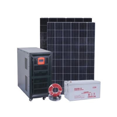 China Morden Solar Panel Hotel Uses System Project Use 20KW Smart Solar System Home Public Power System for sale