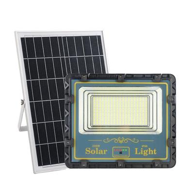 China Competitive Price Good Quality Flood Light 100W Solar Powered Flood Light Housing Solar Powered Led Flood Light for sale