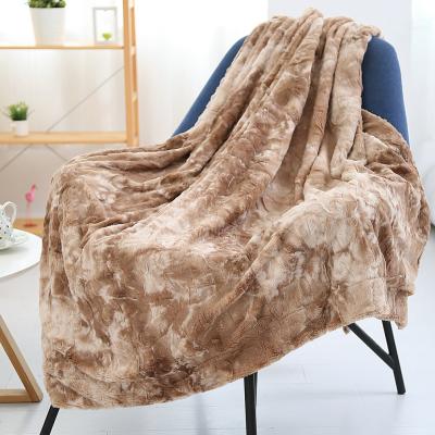 China Hot Selling Amazon Colorful Velvet Sherpa PV Plush Throw Fluffy Anti-pilling Fleece Blankets For Bedding for sale