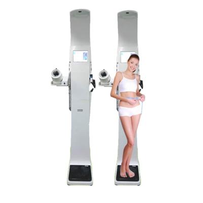 China BMI Function+High Meter 60-210CM Electron Digital Supermarket Printing Floor Weighing Height Weight Measure Human Scale for sale