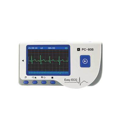 China Medical Support Wifi Connection Monitor ecg Clinical Analytical Instruments Health ecg Machine 3 Channel Smart for sale