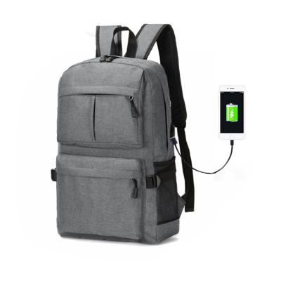 China With USB Business Travel Women Backpack Cheap Laptop Shoulder School Backpack for sale